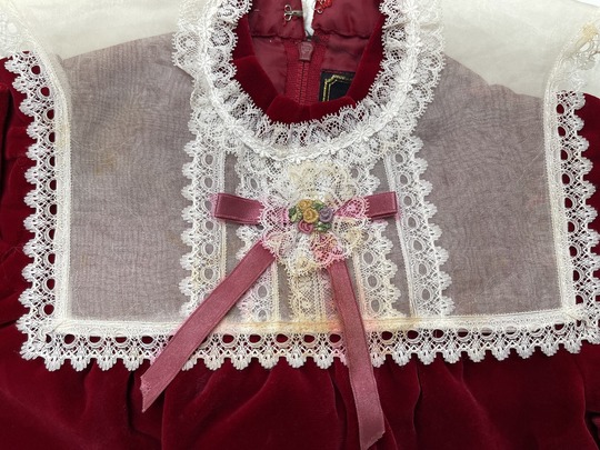 子供用ワンピースのシミ 染み抜き前