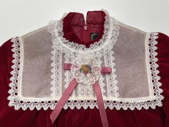 子供用ワンピースのシミ 染み抜き後